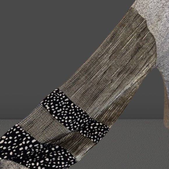 Grey Bubble Long Sleeve Sweater - Picture 6 of 10